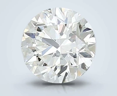 2.02ct K VVS2 Excellent Cut Round Lab Grown Diamond