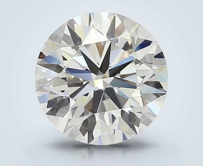 3.68ct E IF Excellent Cut Round Lab Grown Diamond