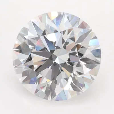 3.10ct D VVS2 Rare Carat Ideal Cut Round Lab Grown Diamond