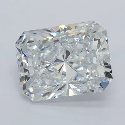 2.38ct D VS1 Rare Carat Ideal Cut Radiant Lab Grown Diamond
