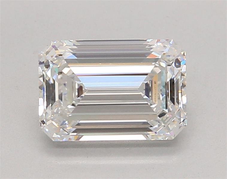 2.05ct E VVS2 Rare Carat Ideal Cut Emerald Lab Grown Diamond