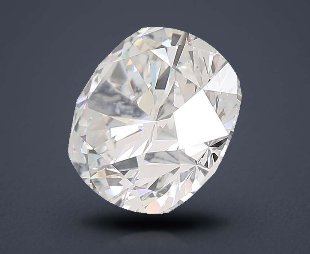 6.03ct F IF Rare Carat Ideal Cut Round Lab Grown Diamond