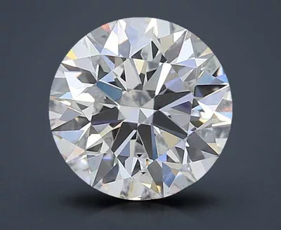 2.10ct E SI1 Rare Carat Ideal Cut Round Lab Grown Diamond