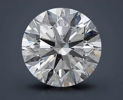 3.01ct G SI2 Rare Carat Ideal Cut Round Diamond