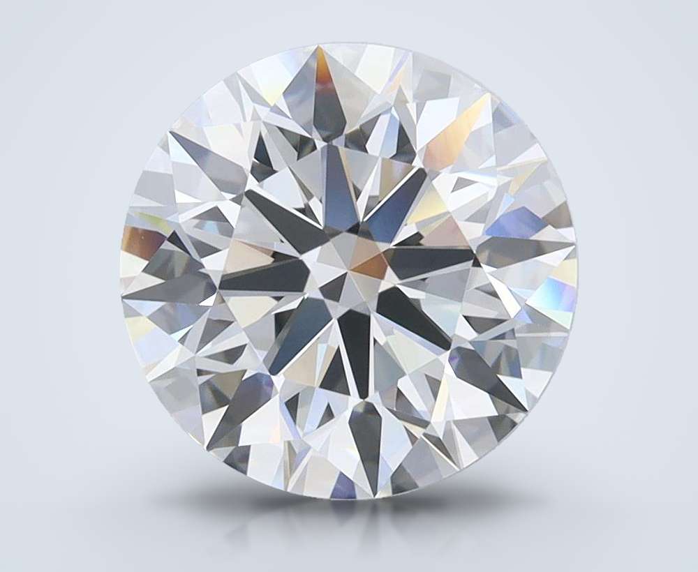 3.44ct D FL Rare Carat Ideal Cut Round Lab Grown Diamond