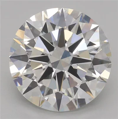 4.02ct F VVS2 Excellent Cut Round Lab Grown Diamond