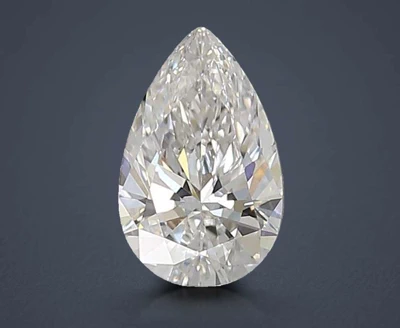 1.03ct E VS2 Rare Carat Ideal Cut Pear Lab Grown Diamond
