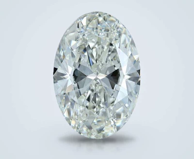 15.03ct H VS2 Rare Carat Ideal Cut Oval Diamond