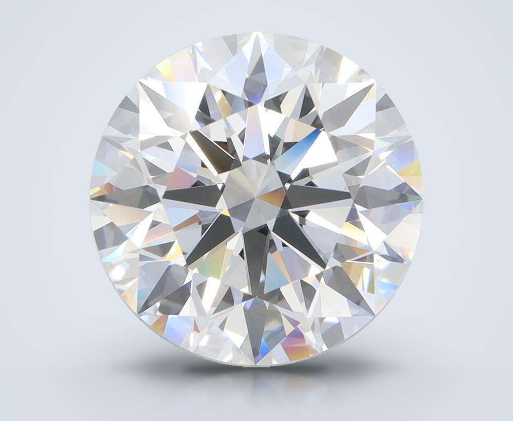 7.09ct F VVS1 Rare Carat Ideal Cut Round Lab Grown Diamond
