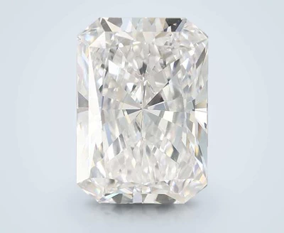 6.09ct D VVS2 Rare Carat Ideal Cut Radiant Lab Grown Diamond