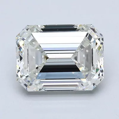 3.01ct H VS1 Excellent Cut Emerald Diamond