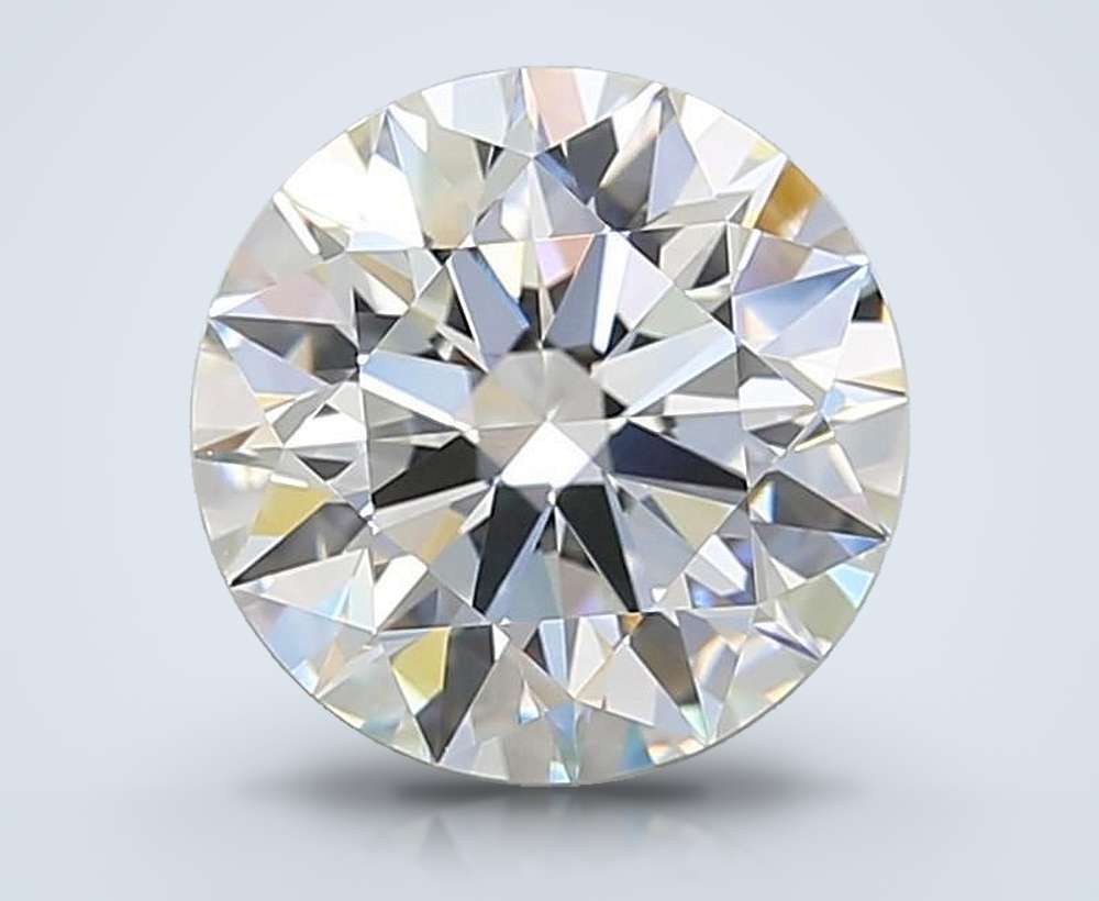 2.75ct H VVS2 Rare Carat Ideal Cut Round Lab Grown Diamond
