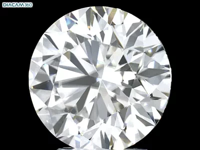 3.71ct H VVS2 Rare Carat Ideal Cut Round Diamond