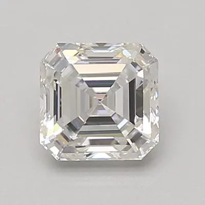 1.10ct D VS1 Rare Carat Ideal Cut Asscher Lab Grown Diamond