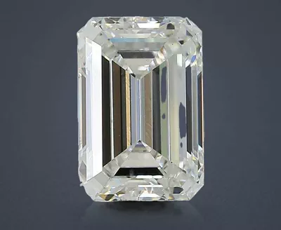 2.57ct F VS1 Rare Carat Ideal Cut Emerald Lab Grown Diamond