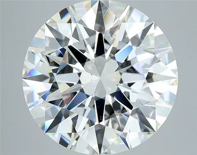 4.05ct I VS2 Rare Carat Ideal Cut Round Diamond