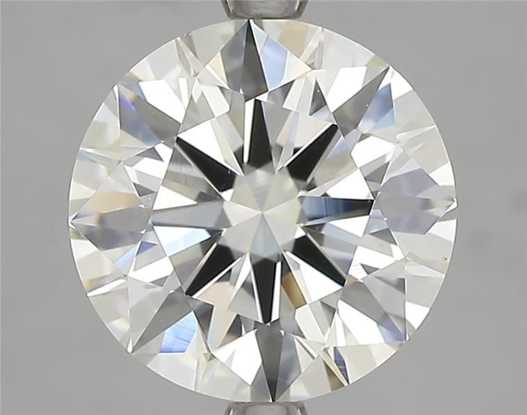 4.15ct J VS2 Rare Carat Ideal Cut Round Diamond