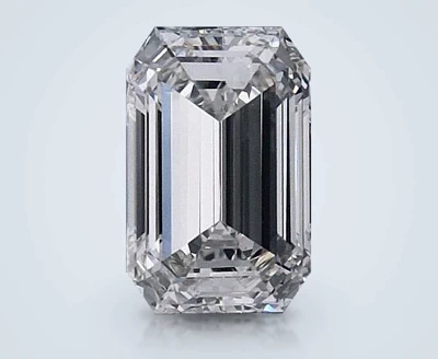 2.20ct G VS2 Rare Carat Ideal Cut Emerald Diamond