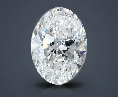 3.02ct E VS1 Rare Carat Ideal Cut Oval Lab Grown Diamond