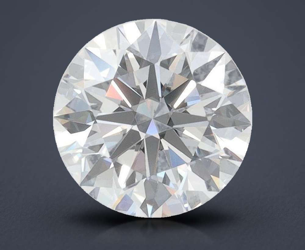 1.59ct D FL Rare Carat Ideal Cut Round Lab Grown Diamond