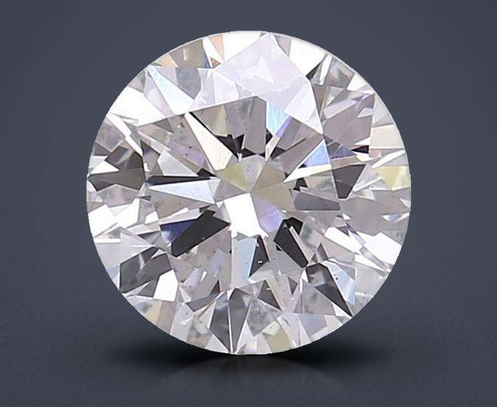 2.50ct G VS1 Rare Carat Ideal Cut Round Lab Grown Diamond