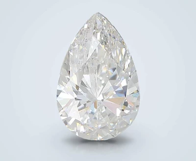 2.70ct E SI1 Rare Carat Ideal Cut Pear Lab Grown Diamond
