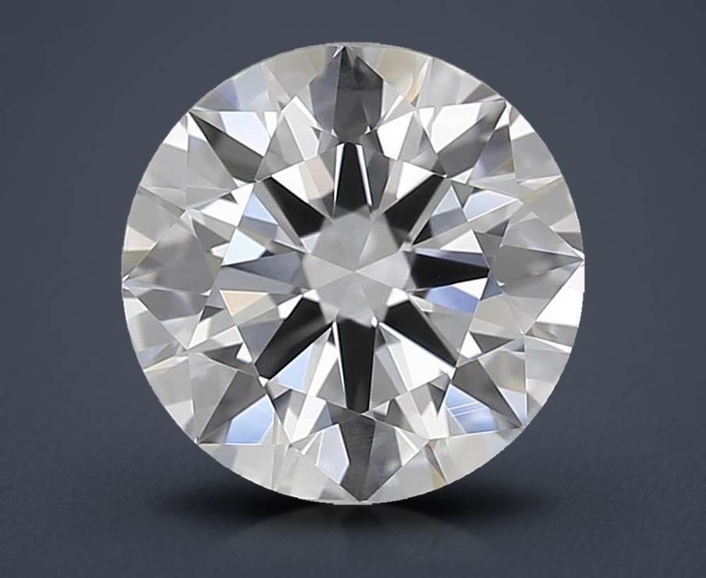 0.77ct D FL Rare Carat Ideal Cut Round Diamond
