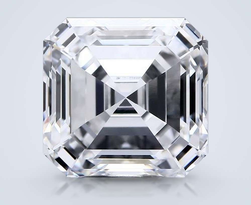 4.03ct E VVS2 Rare Carat Ideal Cut Asscher Lab Grown Diamond