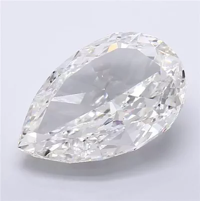 20.03ct F VVS2 Very Good Cut Pear Lab Grown Diamond
