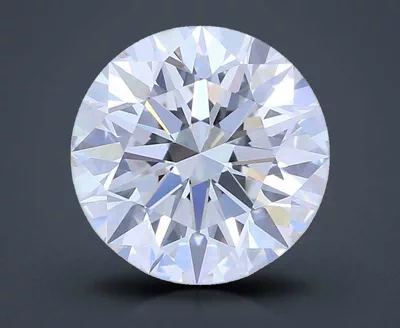 1.34ct H VVS2 Rare Carat Ideal Cut Round Lab Grown Diamond