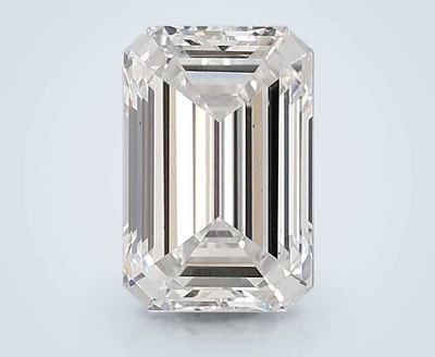 2.59ct E VS2 Rare Carat Ideal Cut Emerald Lab Grown Diamond