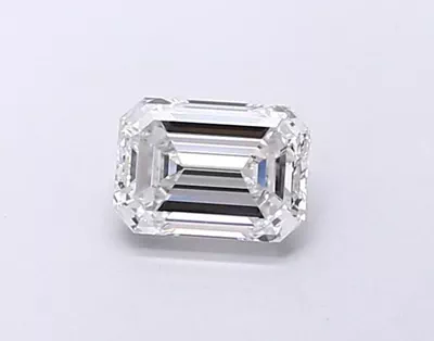 1.18ct F VS2 Rare Carat Ideal Cut Emerald Lab Grown Diamond