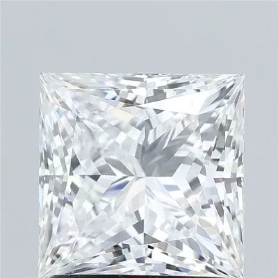 1.59ct D VVS2 Rare Carat Ideal Cut Princess Lab Grown Diamond