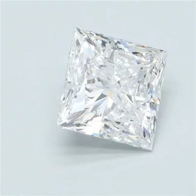 1.61ct F VVS2 Rare Carat Ideal Cut Princess Lab Grown Diamond