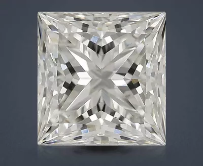 2.38ct H VS1 Rare Carat Ideal Cut Princess Lab Grown Diamond