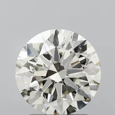 3.01ct I VS1 Excellent Cut Round Lab Grown Diamond