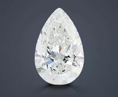 1.75ct E VVS2 Rare Carat Ideal Cut Pear Lab Grown Diamond