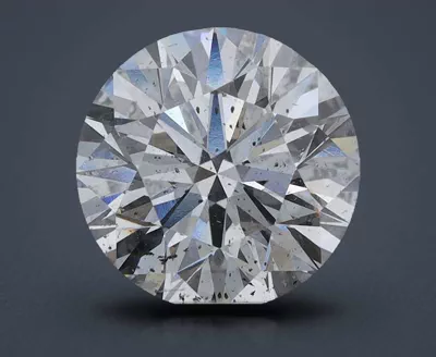 2.15ct D SI2 Rare Carat Ideal Cut Round Diamond
