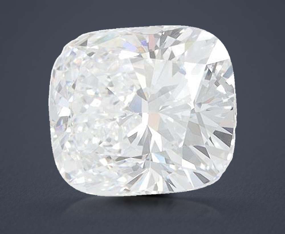2.06ct E VVS1 Rare Carat Ideal Cut Cushion Lab Grown Diamond