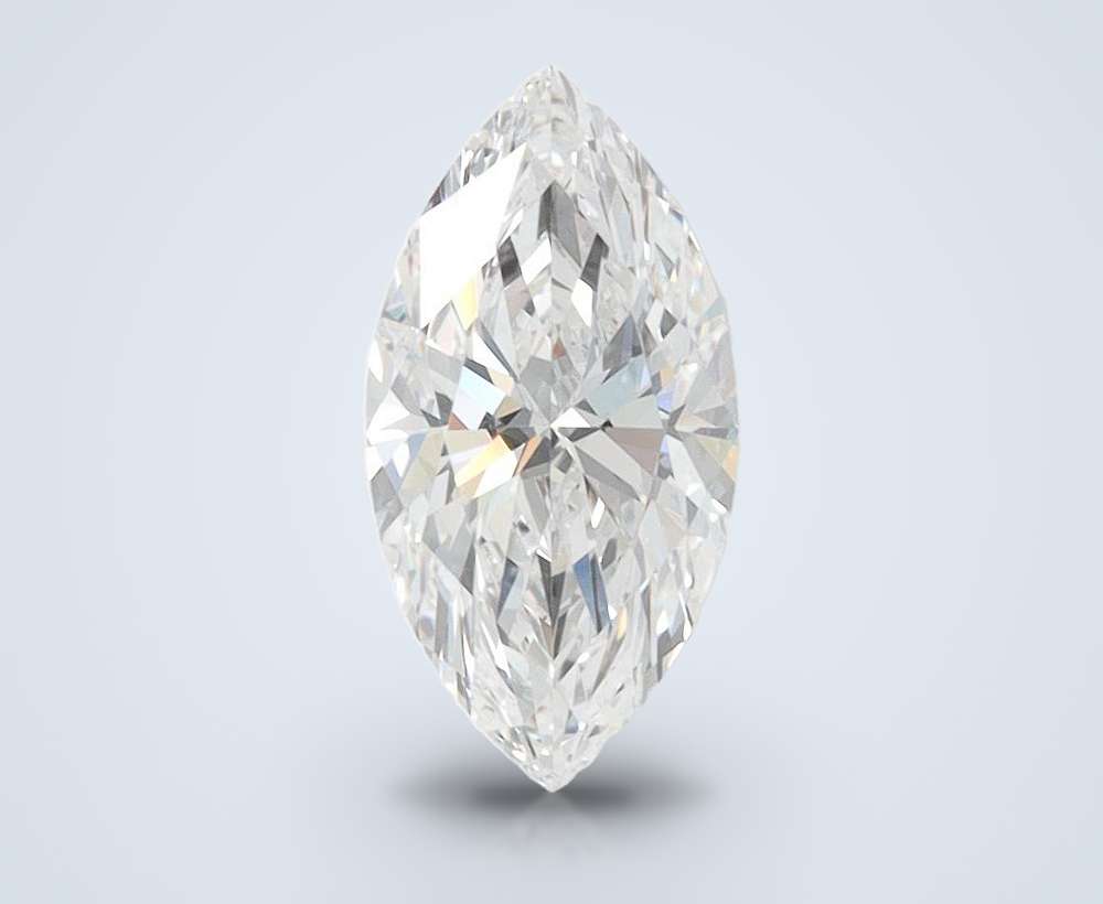 1.09ct E IF Rare Carat Ideal Cut Marquise Lab Grown Diamond