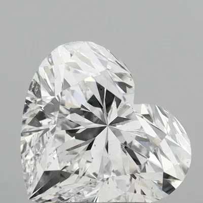 2.06ct E VS1 Rare Carat Ideal Cut Heart Lab Grown Diamond