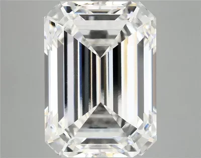 12.26ct F VS1 Rare Carat Ideal Cut Emerald Lab Grown Diamond