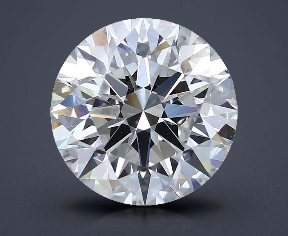 4.82ct F VS1 Rare Carat Ideal Cut Round Lab Grown Diamond