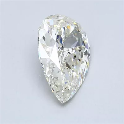3.09ct K VS1 Rare Carat Ideal Cut Pear Diamond