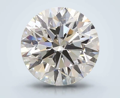 4.01ct G SI1 Rare Carat Ideal Cut Round Diamond