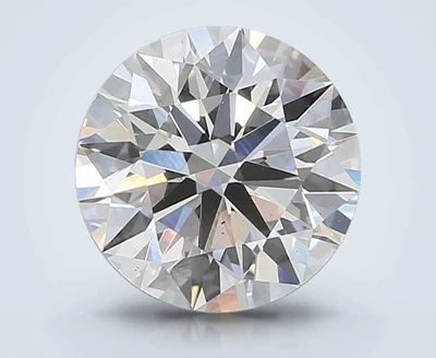 2.55ct E VS2 Rare Carat Ideal Cut Round Lab Grown Diamond