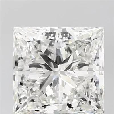 6.04ct G VS1 Very Good Cut Princess Lab Grown Diamond