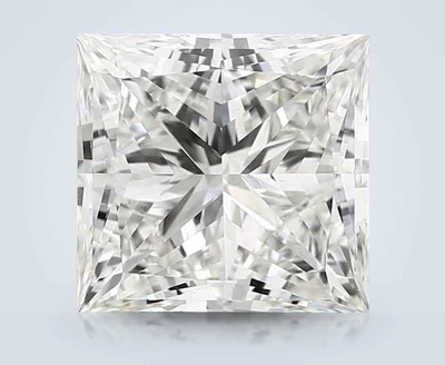 6.04ct G VS1 Very Good Cut Princess Lab Grown Diamond