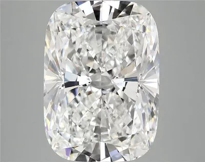 7.46ct E VVS2 Rare Carat Ideal Cut Cushion Lab Grown Diamond