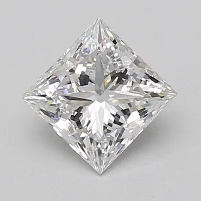 1.00ct D VS2 Rare Carat Ideal Cut Princess Lab Grown Diamond